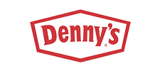 Denny's logo.
