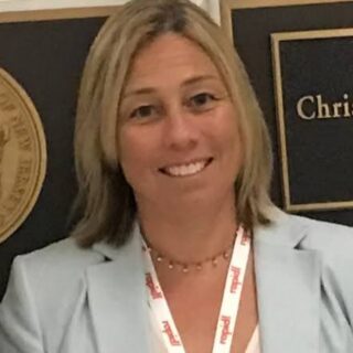 woman in education facility